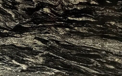 Black magma granite